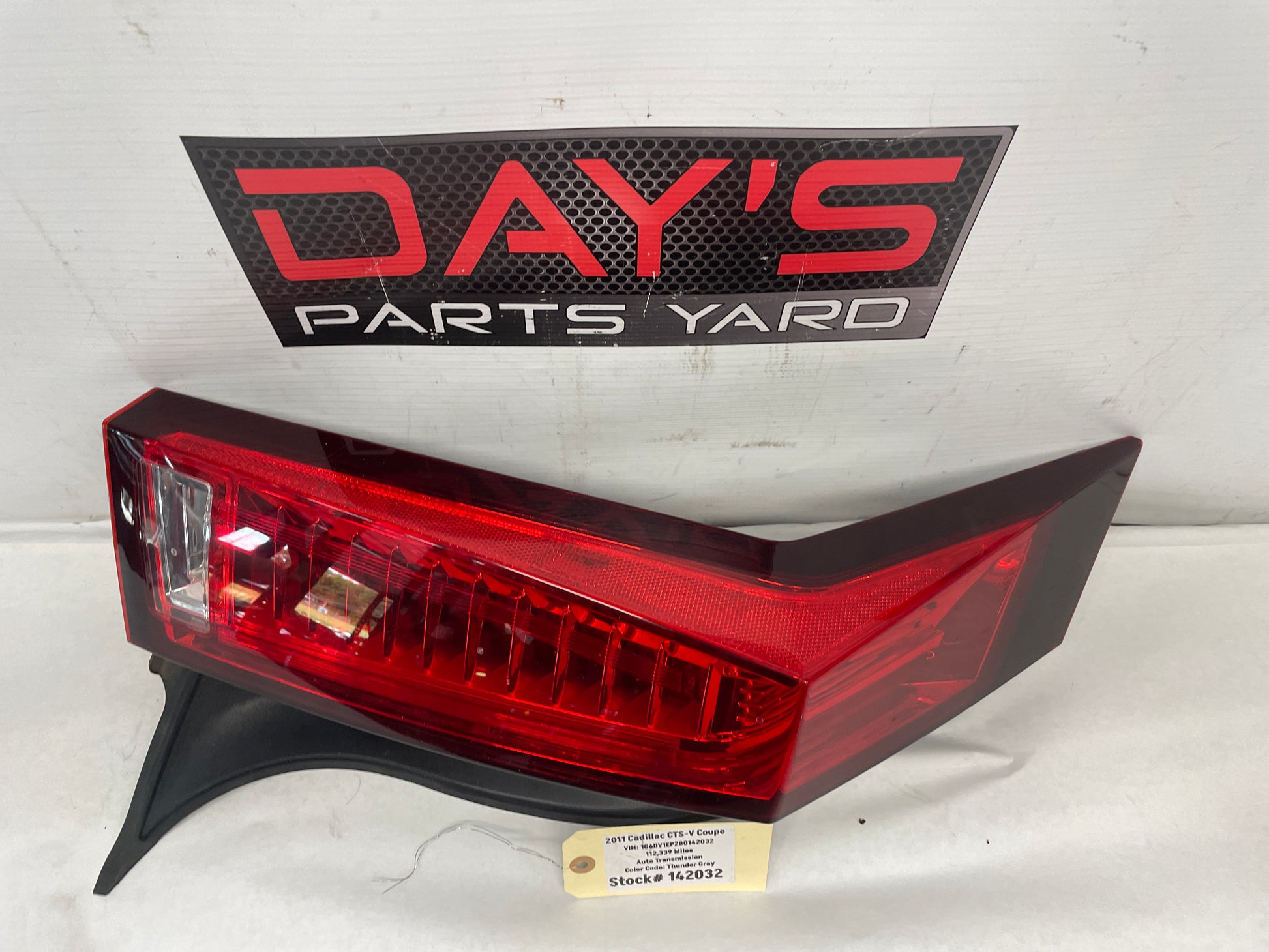 2011 Cadillac CTS-V LH Driver Tail Light Taillight OEM - Day's Parts Yard