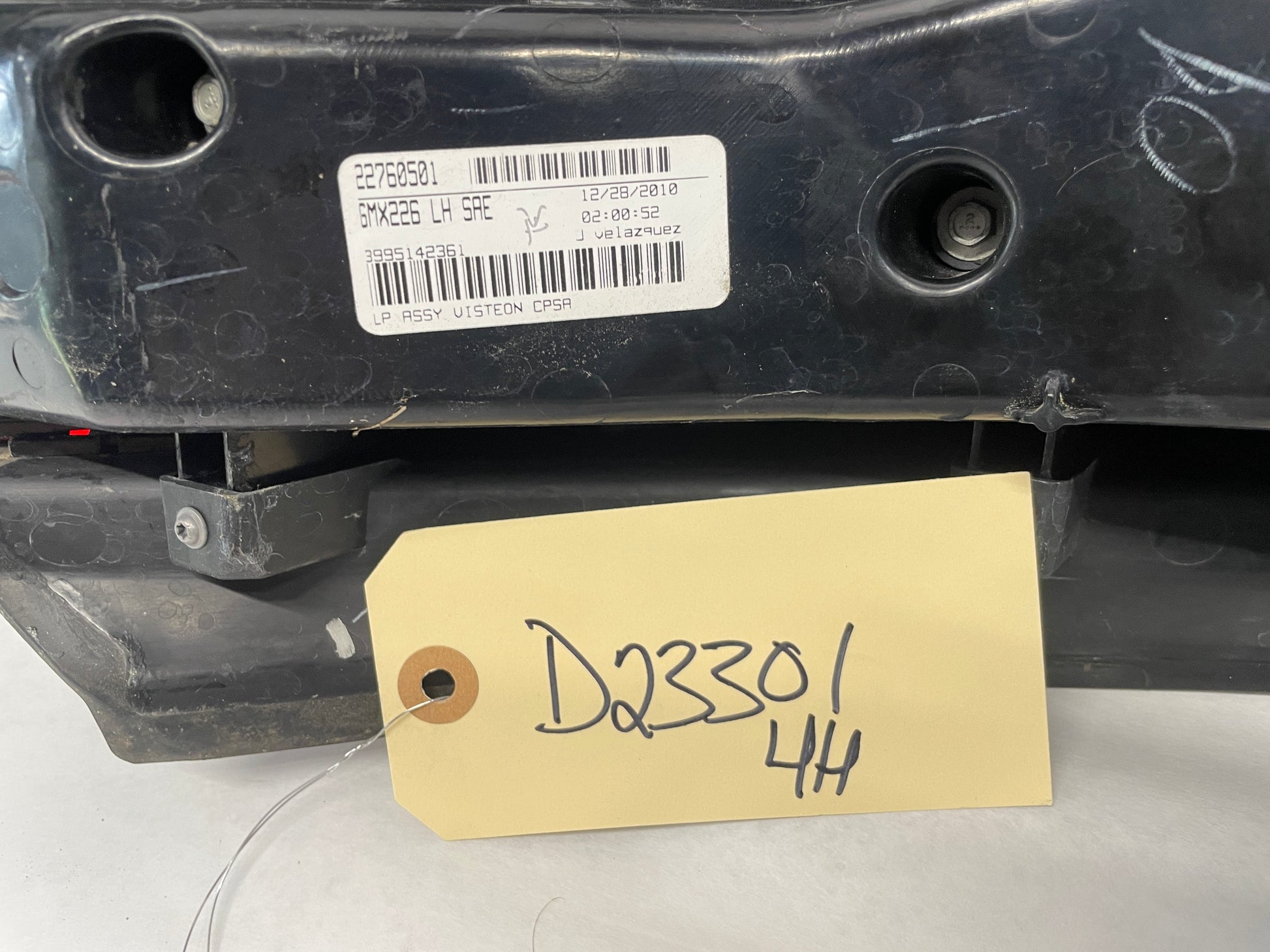2011 Cadillac CTS-V LH Driver Tail Light Taillight OEM - Day's Parts Yard