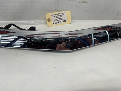 2011 Cadillac CTS-V Trunk Deck Lid Applique Chrome Panel Trim Camera OEM - Day's Parts Yard