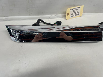 2011 Cadillac CTS-V Trunk Deck Lid Applique Chrome Panel Trim Camera OEM - Day's Parts Yard