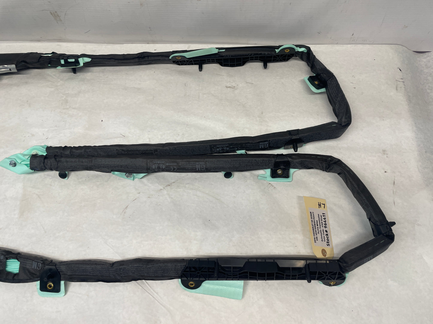 2014 Chevy Camaro SS RH & LH Curtain Airbag Air Bag OEM - Day's Parts Yard