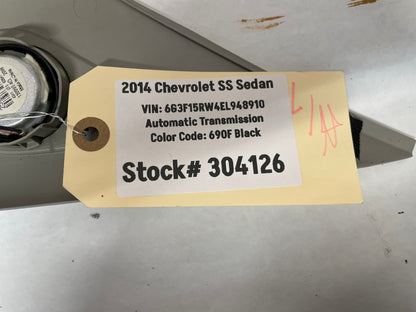 2014 Chevy SS Sedan RH & LH Interior A Pillar Windshield Trim Panel Moldings OEM - Day's Parts Yard