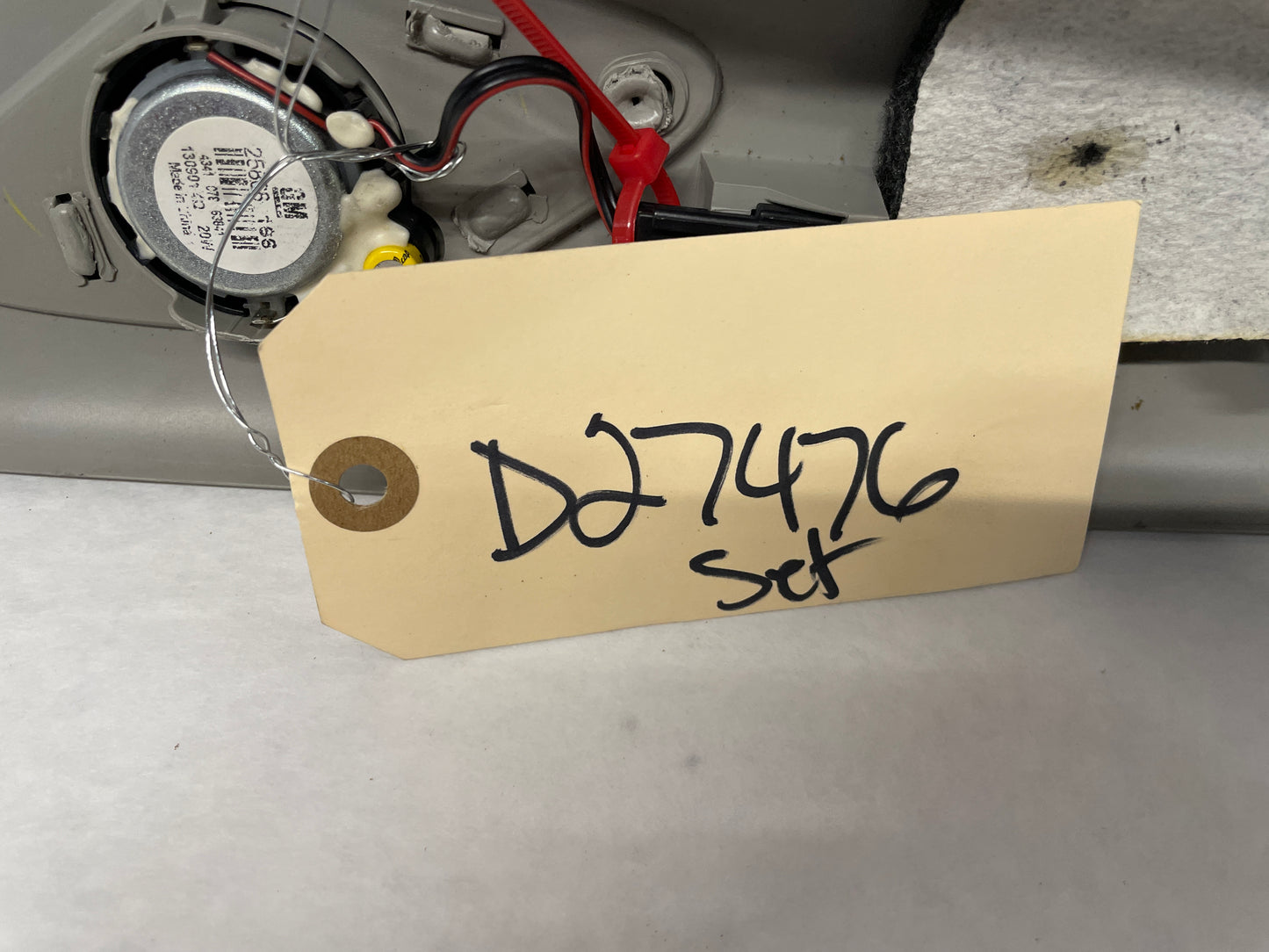 2014 Chevy SS Sedan RH & LH Interior A Pillar Windshield Trim Panel Moldings OEM - Day's Parts Yard