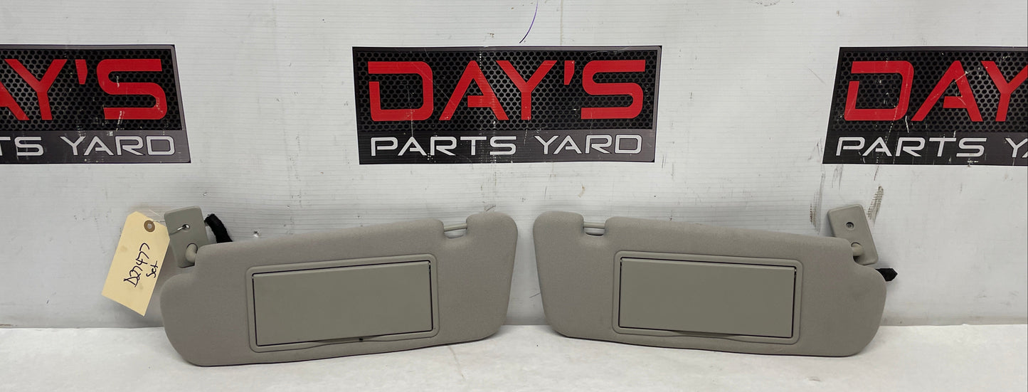 2014 Chevy SS Sedan RH & LH Sun Visor Sunvisor Shade Set OEM - Day's Parts Yard