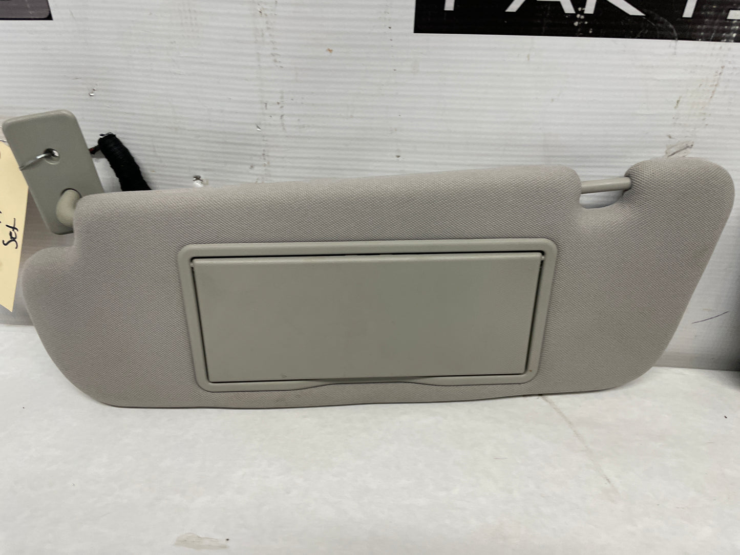 2014 Chevy SS Sedan RH & LH Sun Visor Sunvisor Shade Set OEM - Day's Parts Yard