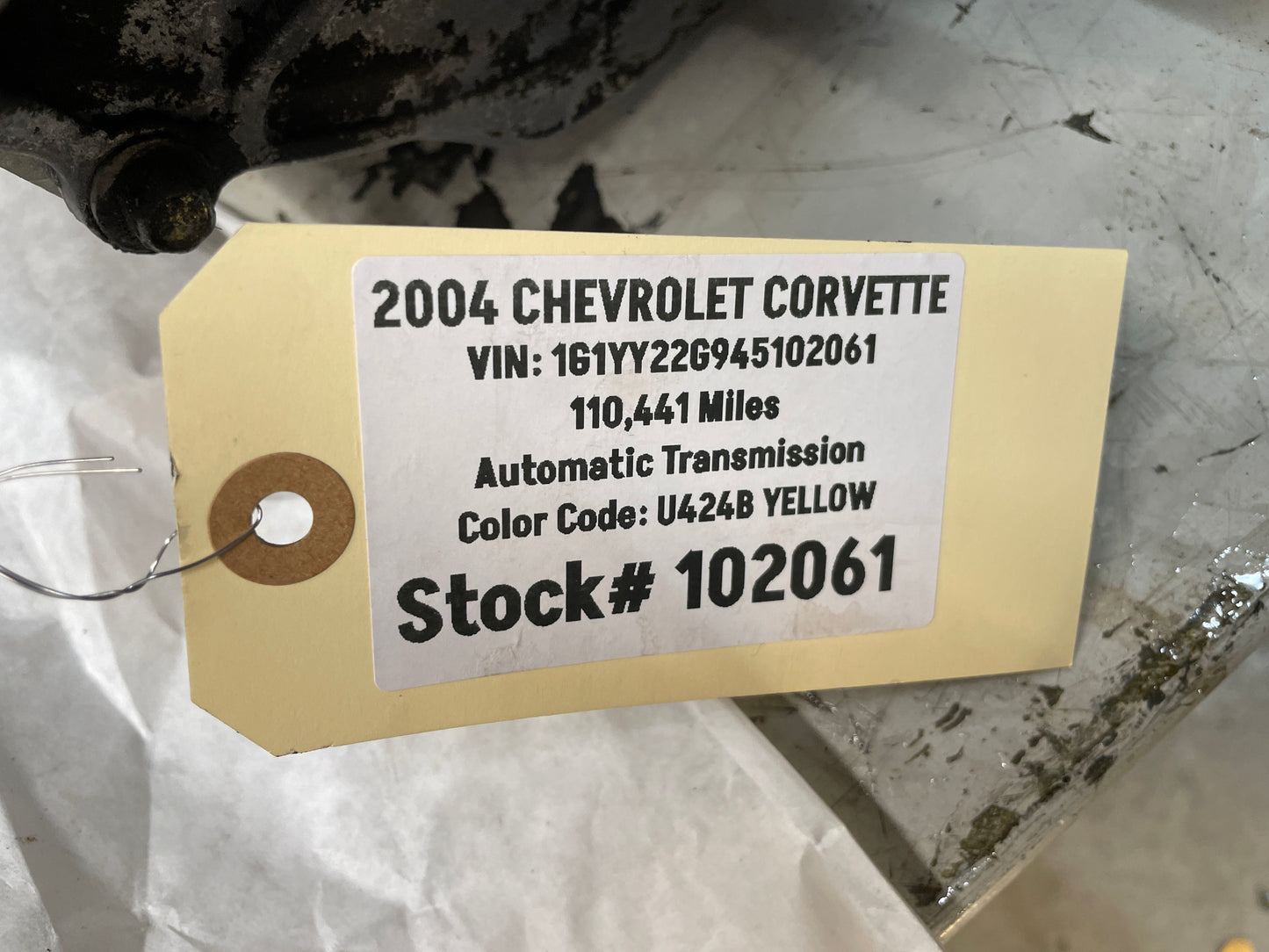 2004 Chevy C5 Corvette Rear End Differential Carrier G90 3.15 OEM 3 Rib - Day's Parts Yard