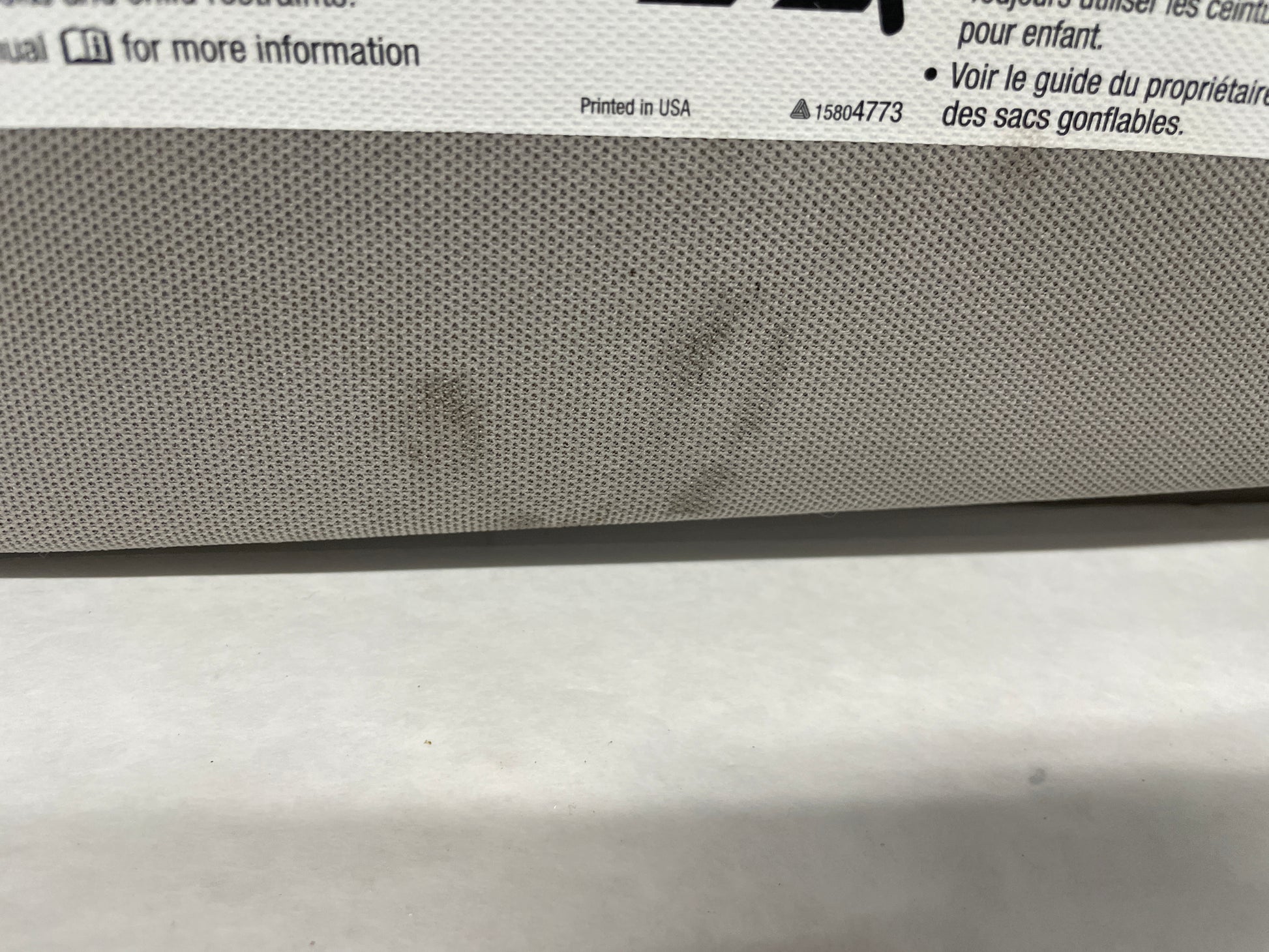 2014 Chevy SS Sedan RH & LH Sun Visor Sunvisor Shade Set OEM - Day's Parts Yard