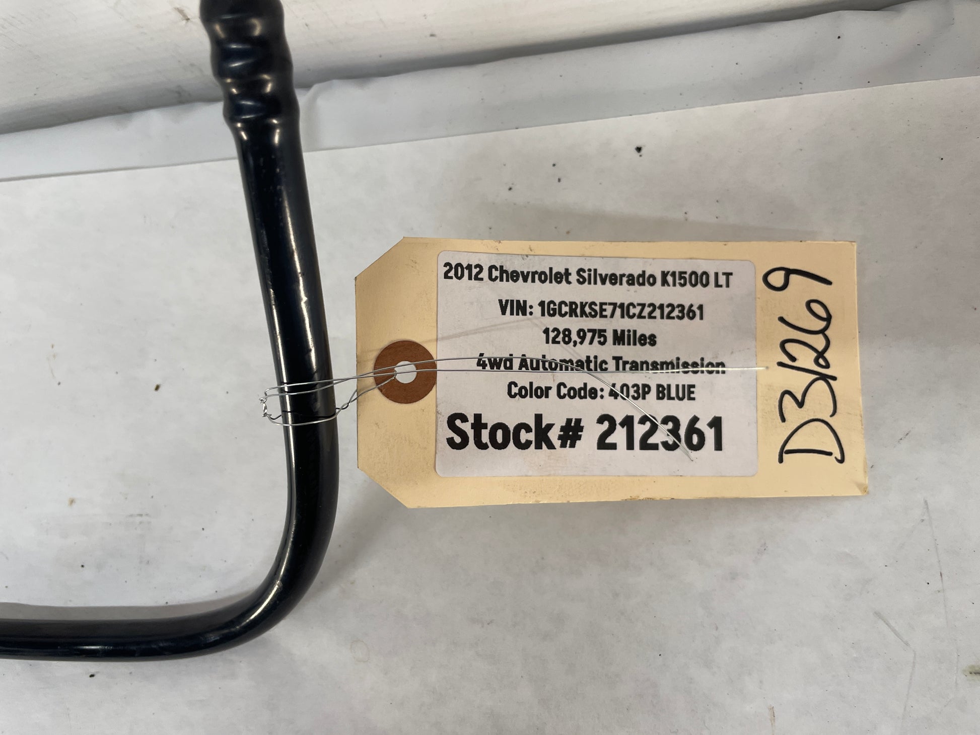 2012 Chevy Silverado K1500 LT Intake Manifold EVAP Purge Valve w/ Lines Hoses Tubes OEM - Day's Parts Yard
