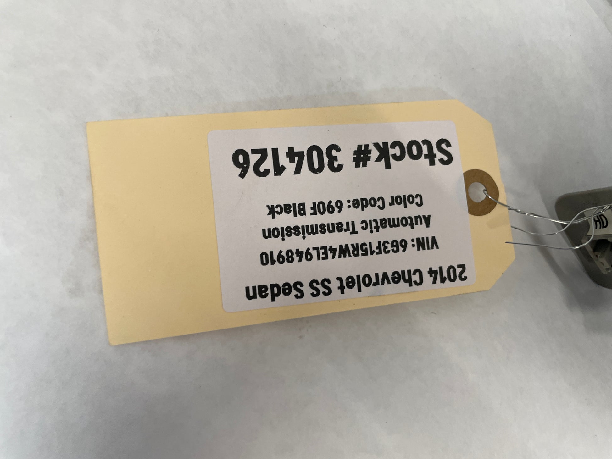 2014 Chevy SS Sedan RH & LH Sun Visor Sunvisor Shade Set OEM - Day's Parts Yard