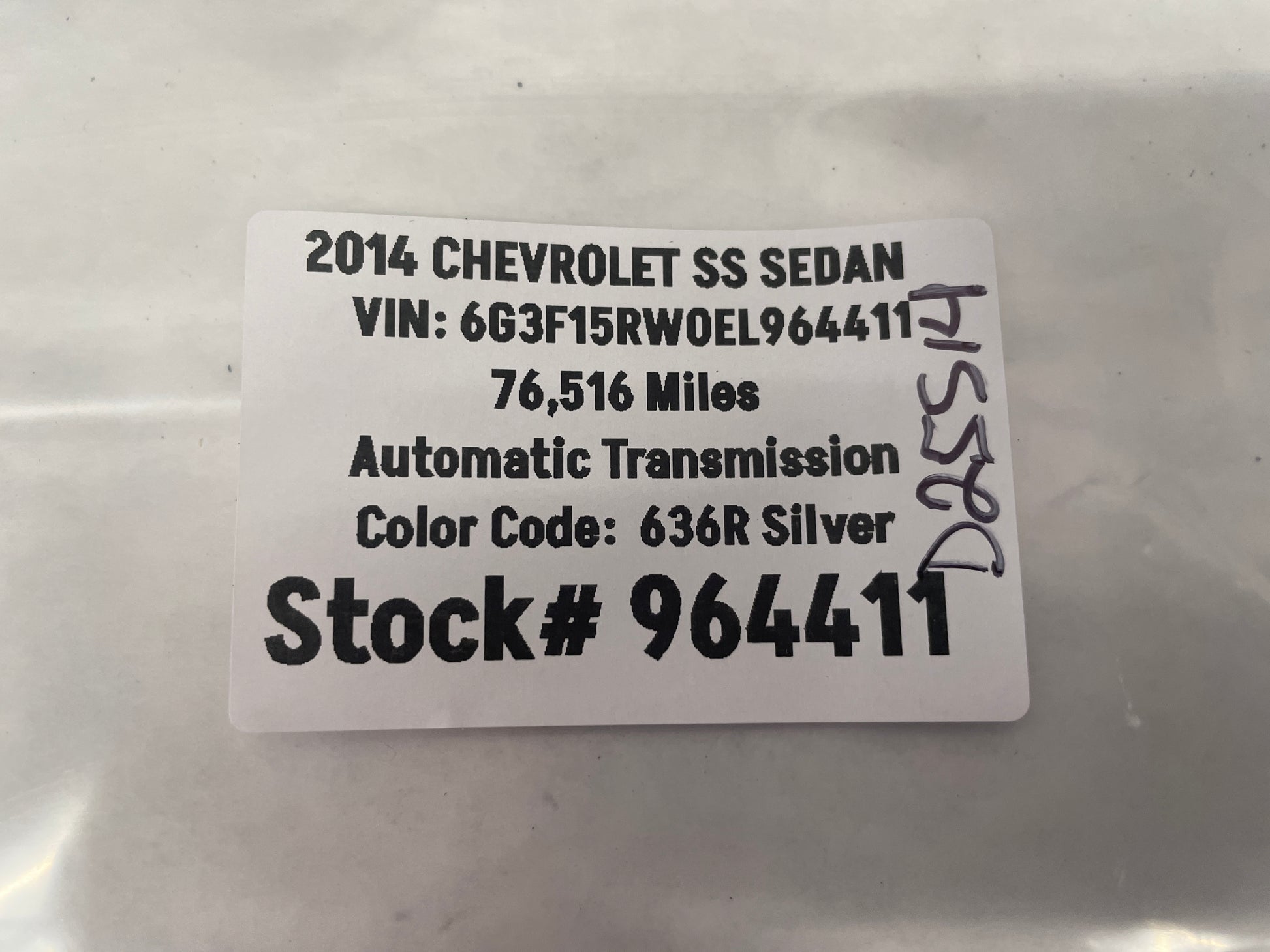 2014 Chevy SS Sedan BCM Body Control Module OEM - Day's Parts Yard