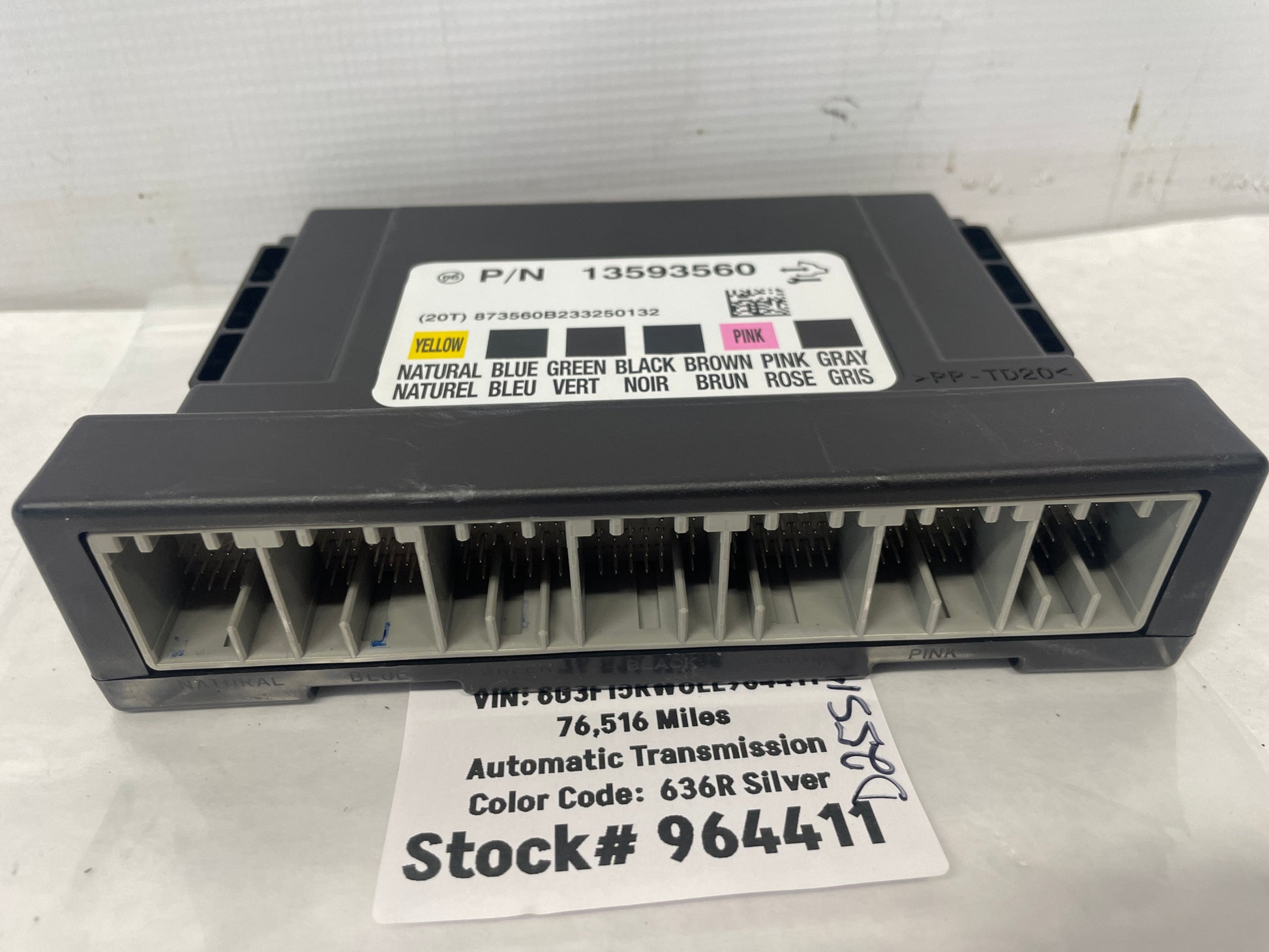 2014 Chevy SS Sedan BCM Body Control Module OEM - Day's Parts Yard