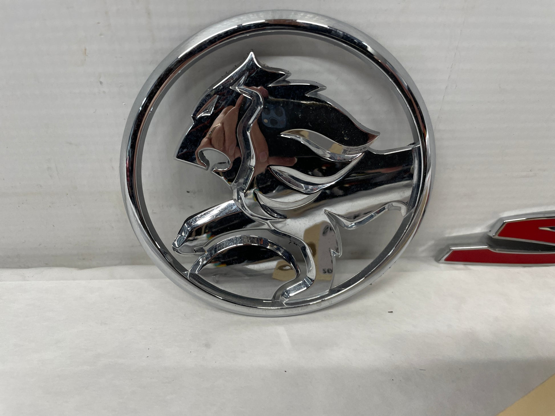 2014 Chevy SS Sedan Holden Trunk Deck Lid Emblem Badge OEM - Day's Parts Yard
