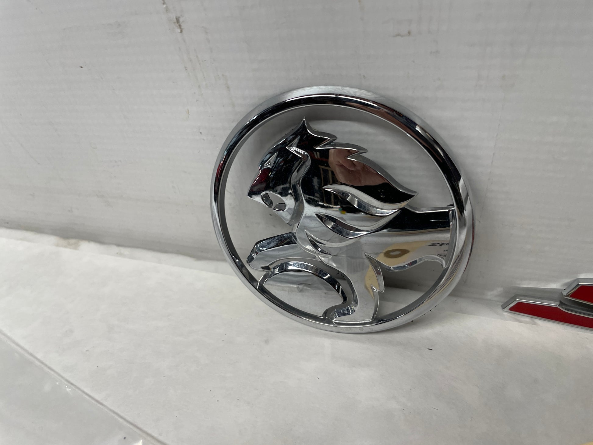 2014 Chevy SS Sedan Holden Trunk Deck Lid Emblem Badge OEM - Day's Parts Yard