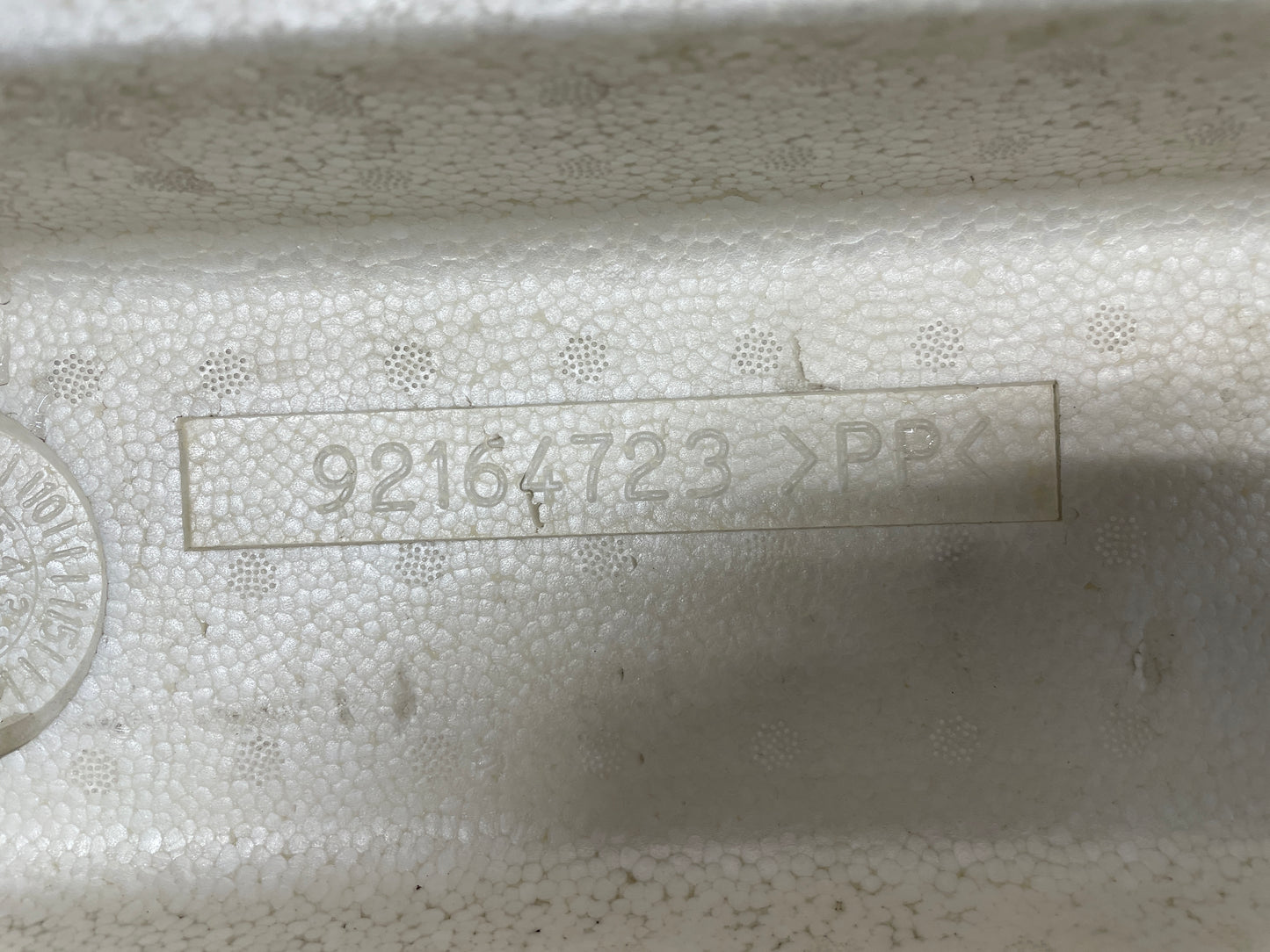 2005 Pontiac GTO Rear Bumper Impact Absorber Foam OEM - Day's Parts Yard