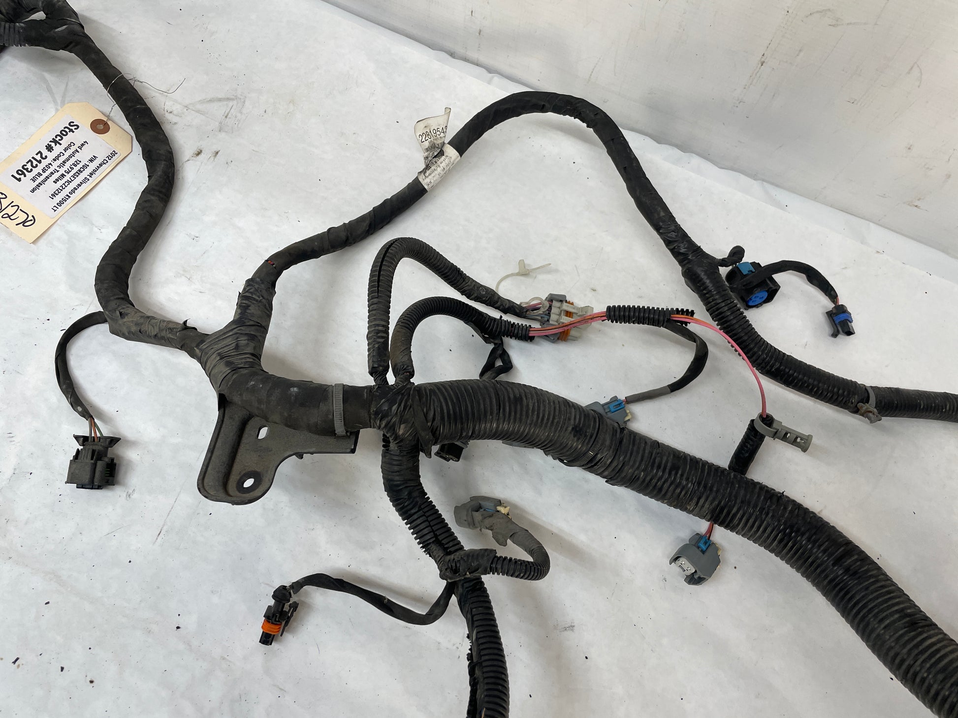 2012 Chevy Silverado K1500 LT Engine Transmission Wire Wiring Harness OEM - Day's Parts Yard