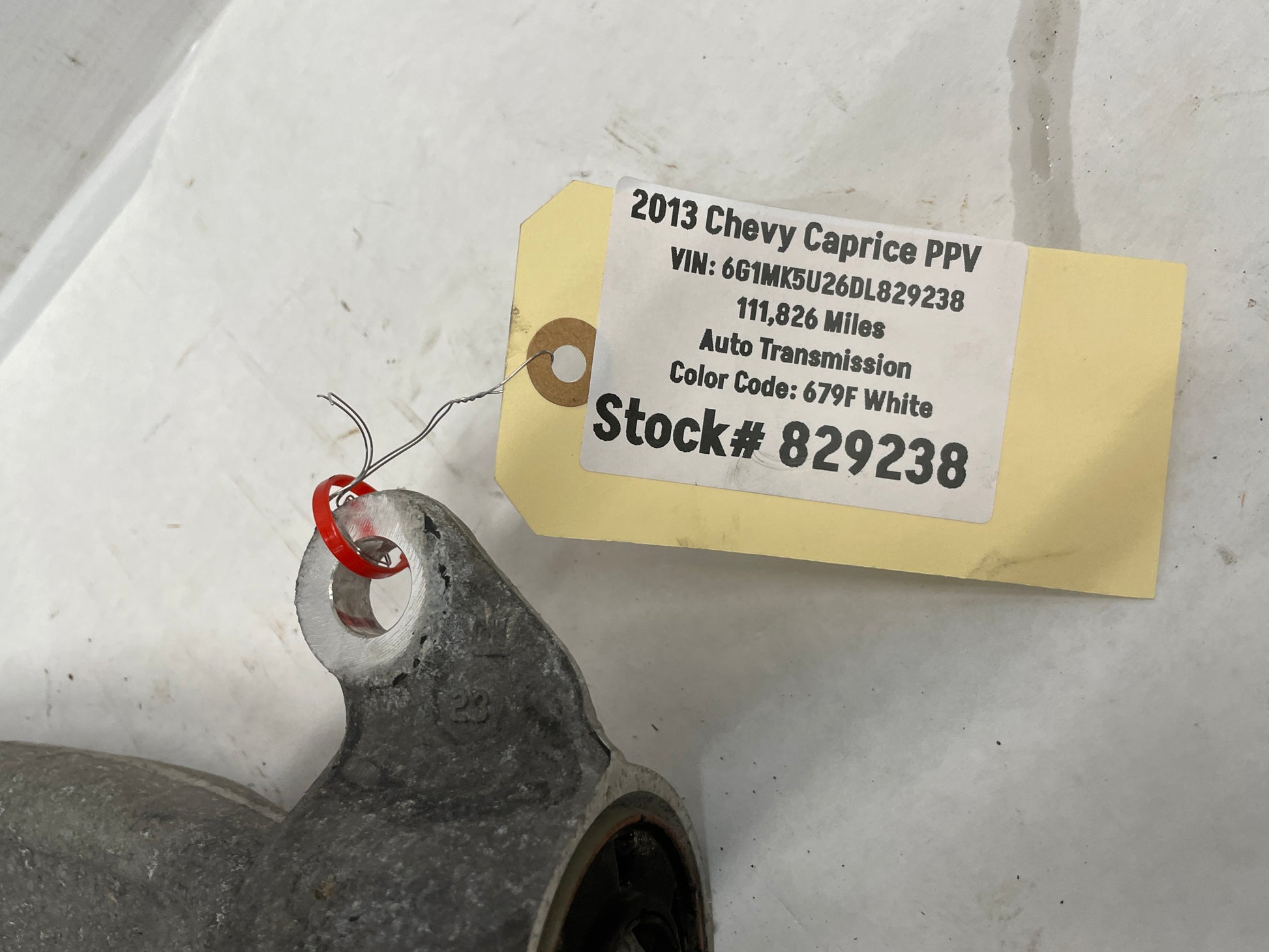 2013 Chevy Caprice PPV RH Passenger Rear Suspension Upper Control Arm OEM - Day's Parts Yard