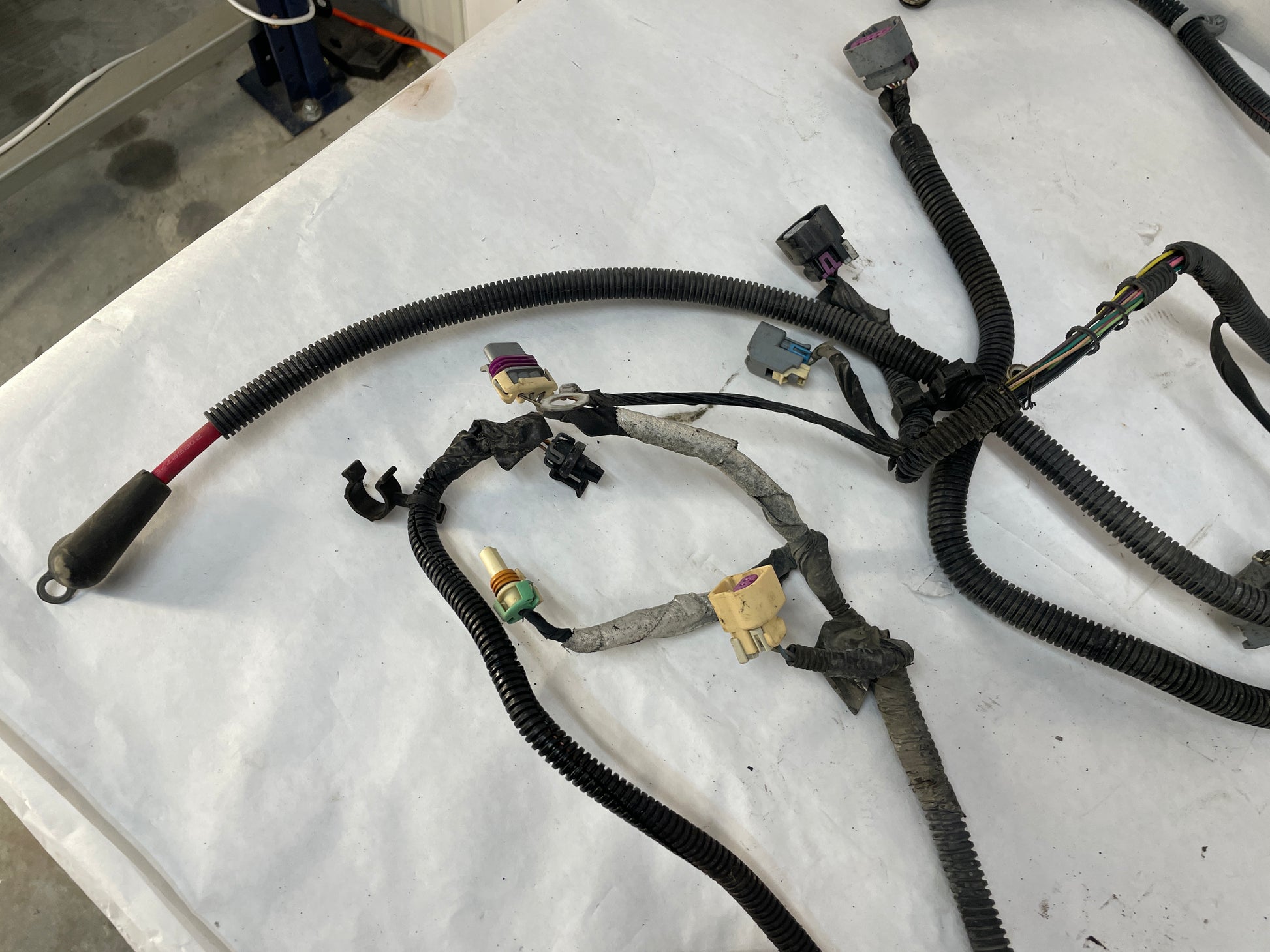 2012 Chevy Silverado K1500 LT Engine Transmission Wire Wiring Harness OEM - Day's Parts Yard