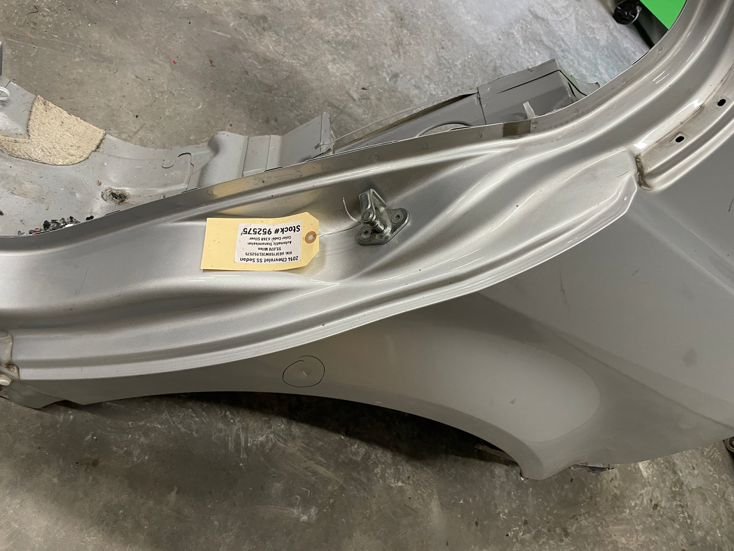 2014 Chevy SS Sedan LH Driver Quarter Panel Rear Fender OEM