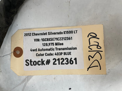 2012 Chevy Silverado K1500 LT Engine Transmission Wire Wiring Harness OEM - Day's Parts Yard