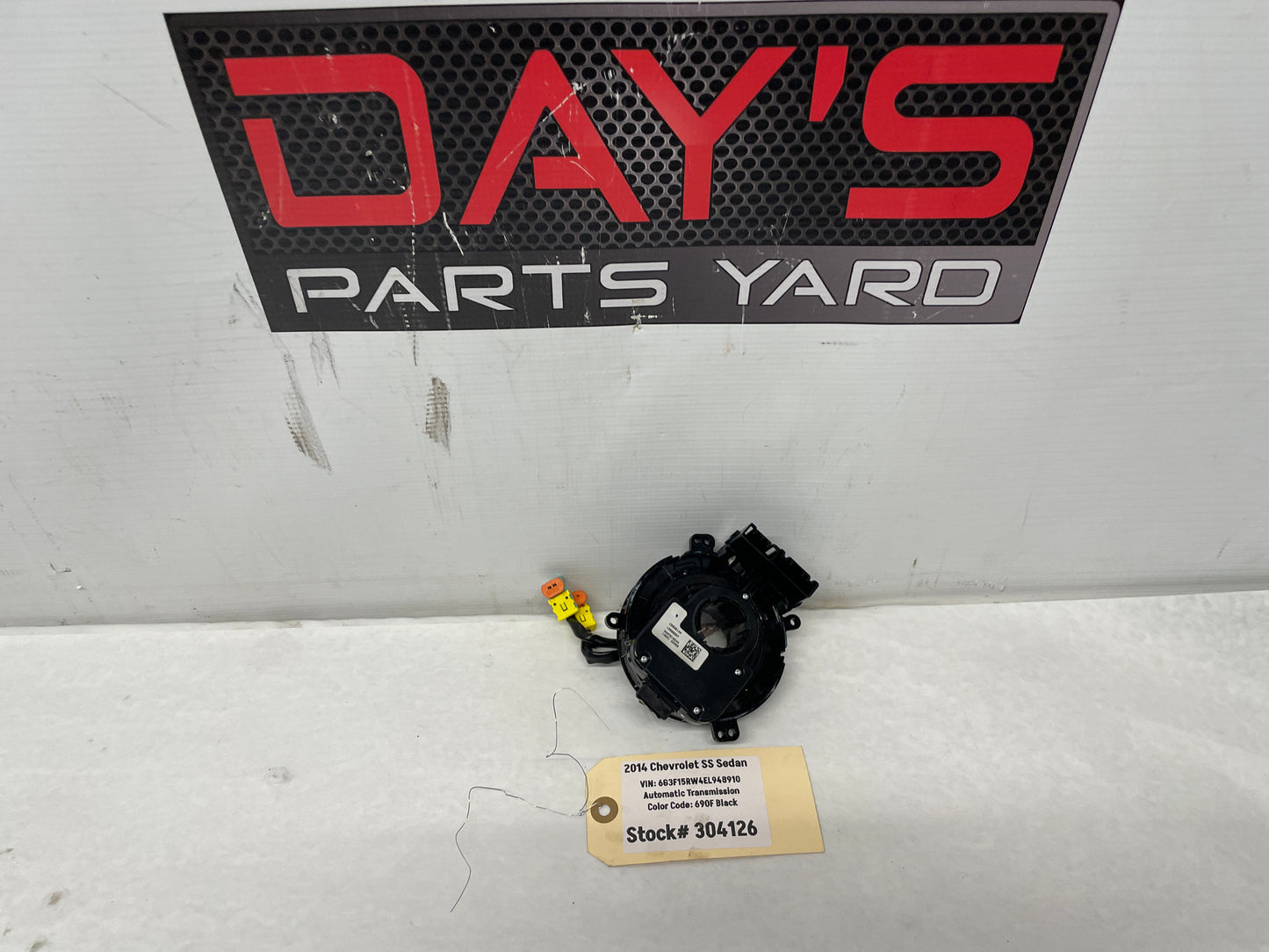 2014 Chevy SS Sedan Steering Wheel Clock Spring OEM