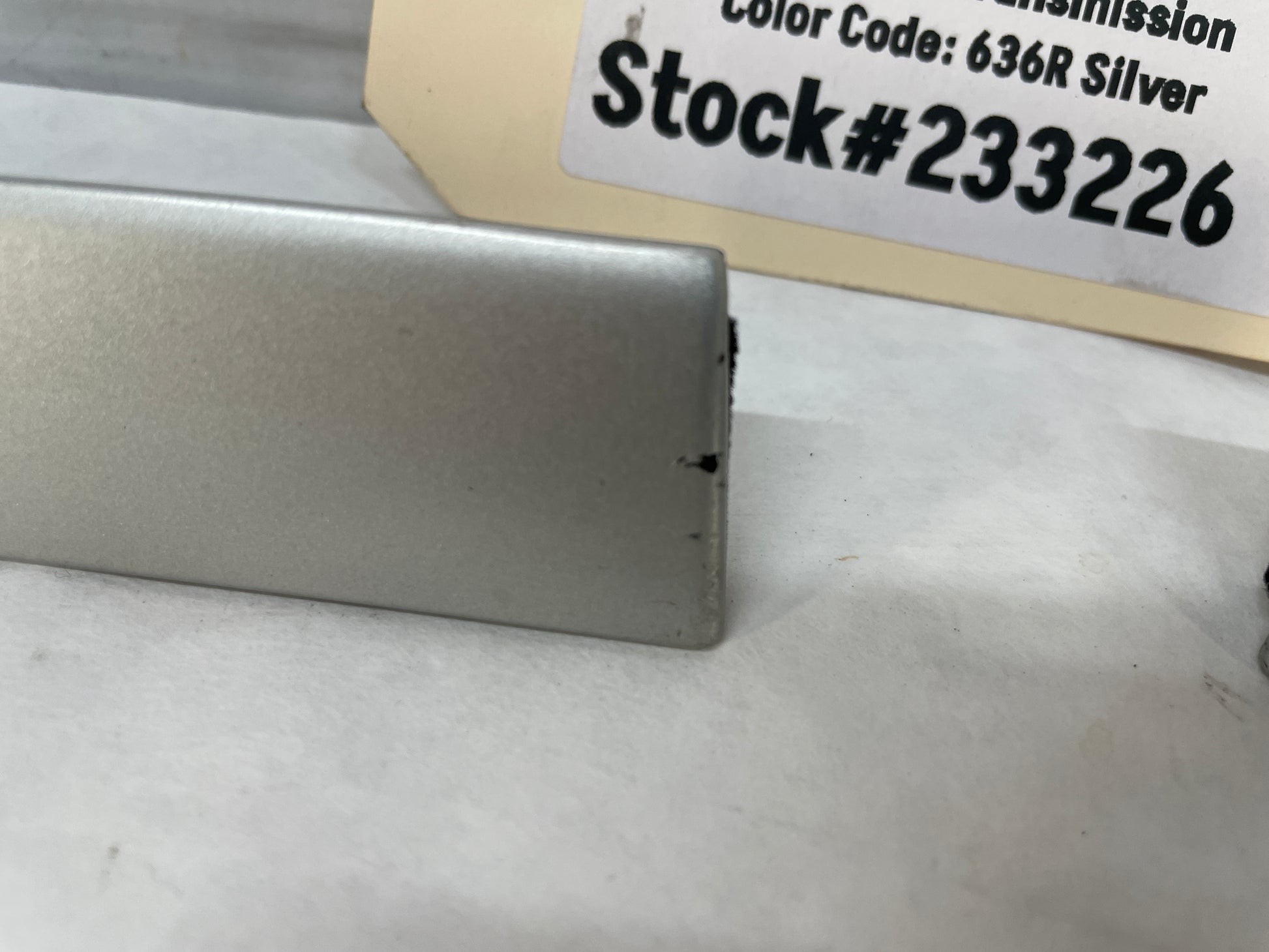 2009 Pontiac G8 LH & RH Silver Dash Trim Molding Inserts OEM - Day's Parts Yard