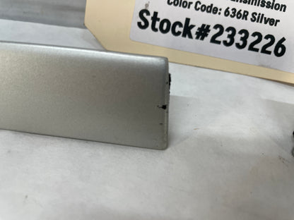 2009 Pontiac G8 LH & RH Silver Dash Trim Molding Inserts OEM - Day's Parts Yard