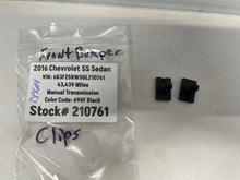 2016 Chevy SS Sedan Front Bumper Clips OEM - Day's Parts Yard