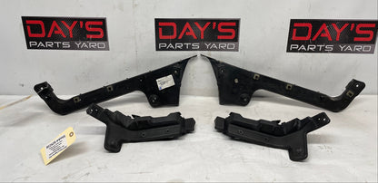 2013 Chevy Caprice PPV RH & LH Rear Bumper Guide Brackets Mounts OEM - Day's Parts Yard