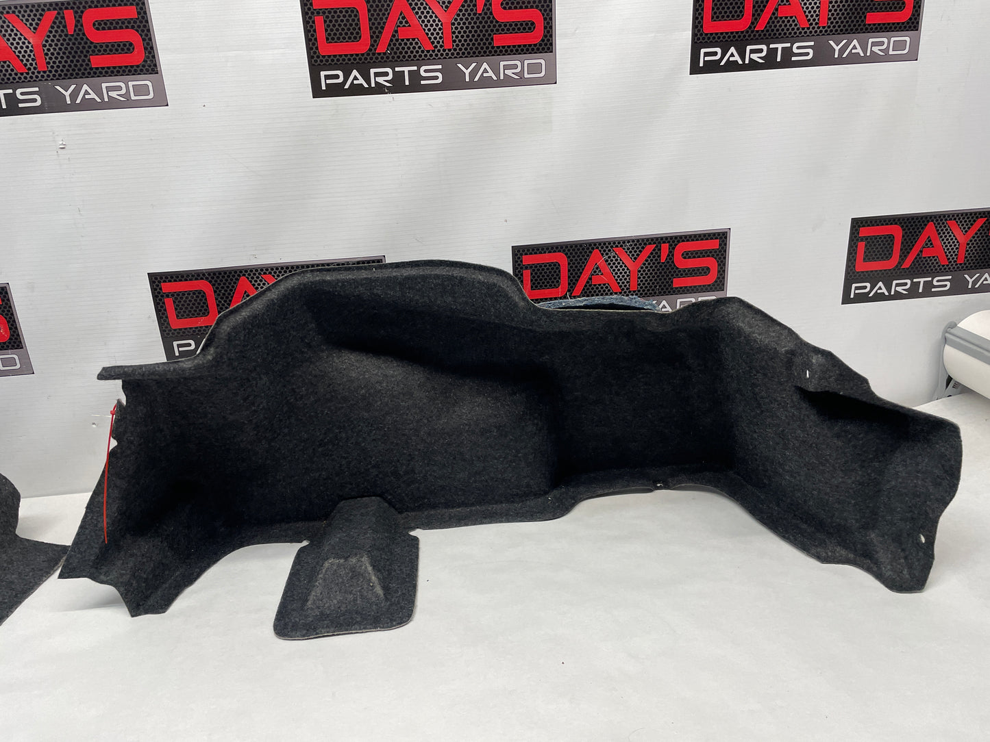 2015 Chevy Camaro SS RH Passenger Quarter Panel Trunk Cargo Carpet Liner OEM - Day's Parts Yard