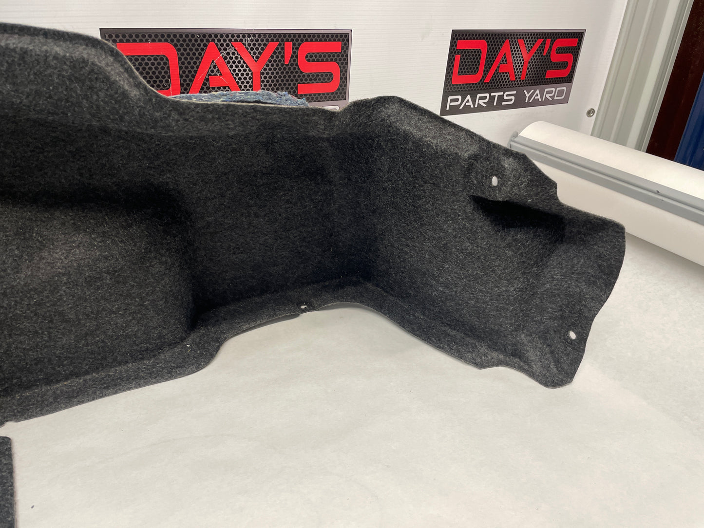 2015 Chevy Camaro SS RH Passenger Quarter Panel Trunk Cargo Carpet Liner OEM - Day's Parts Yard