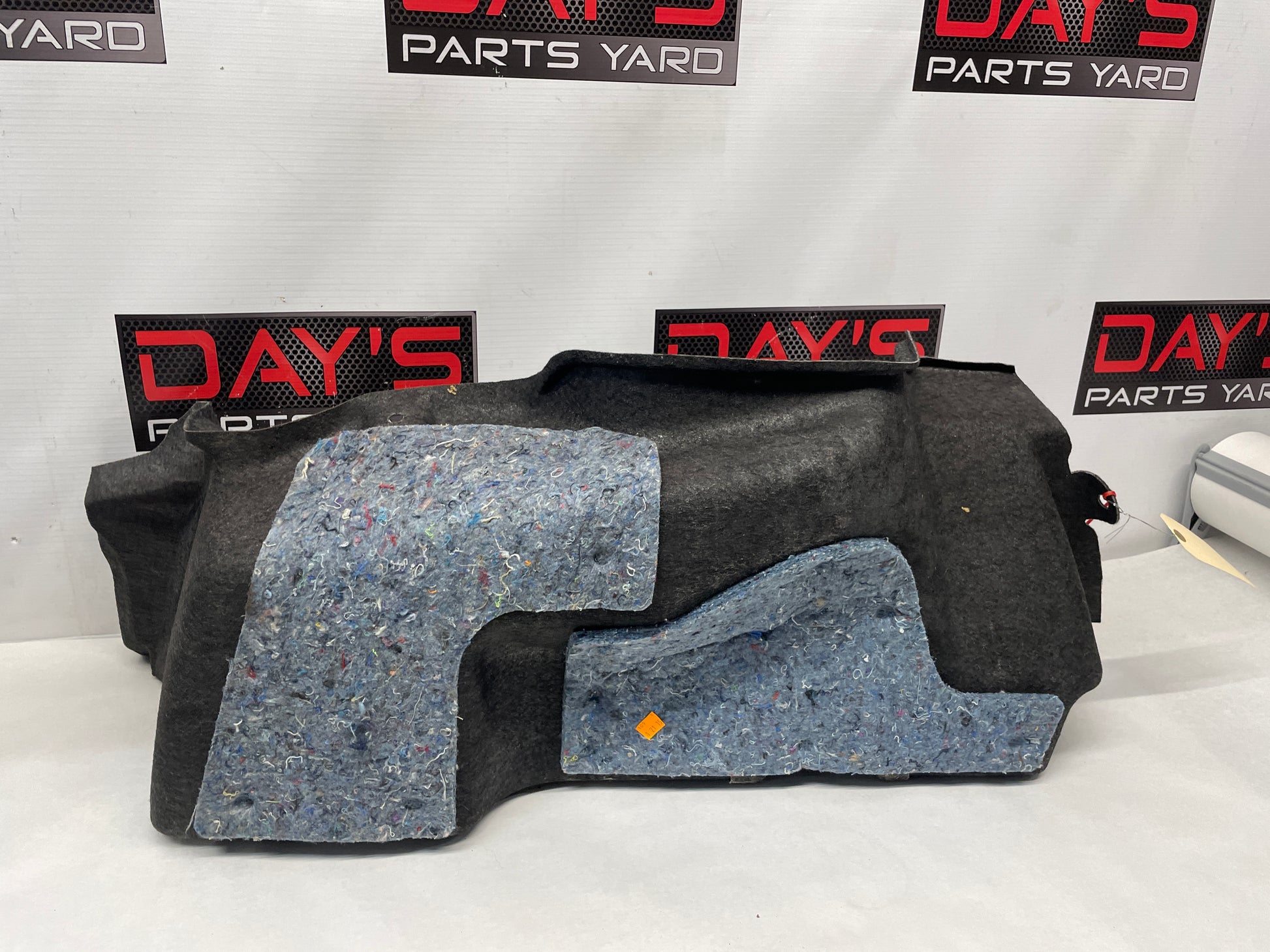 2015 Chevy Camaro SS RH Passenger Quarter Panel Trunk Cargo Carpet Liner OEM - Day's Parts Yard