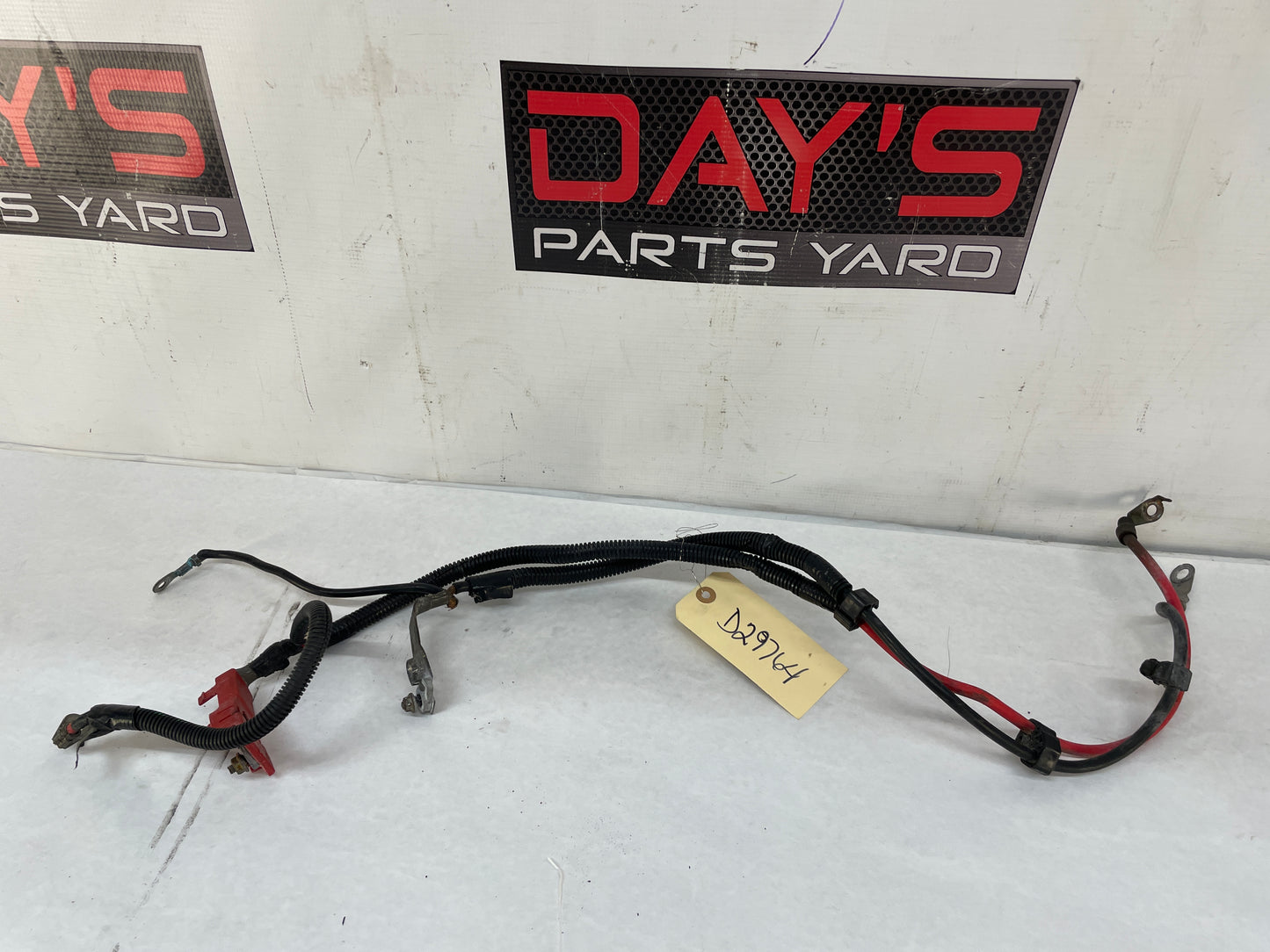 2004 Chevy C5 Corvette Positive Negative Battery Terminal Cable Wire Harness OEM - Day's Parts Yard
