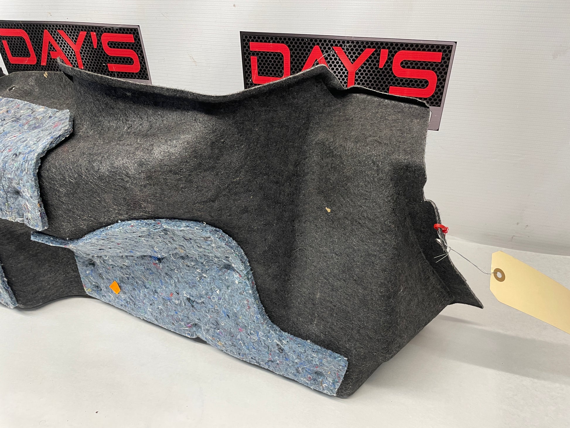 2015 Chevy Camaro SS RH Passenger Quarter Panel Trunk Cargo Carpet Liner OEM - Day's Parts Yard