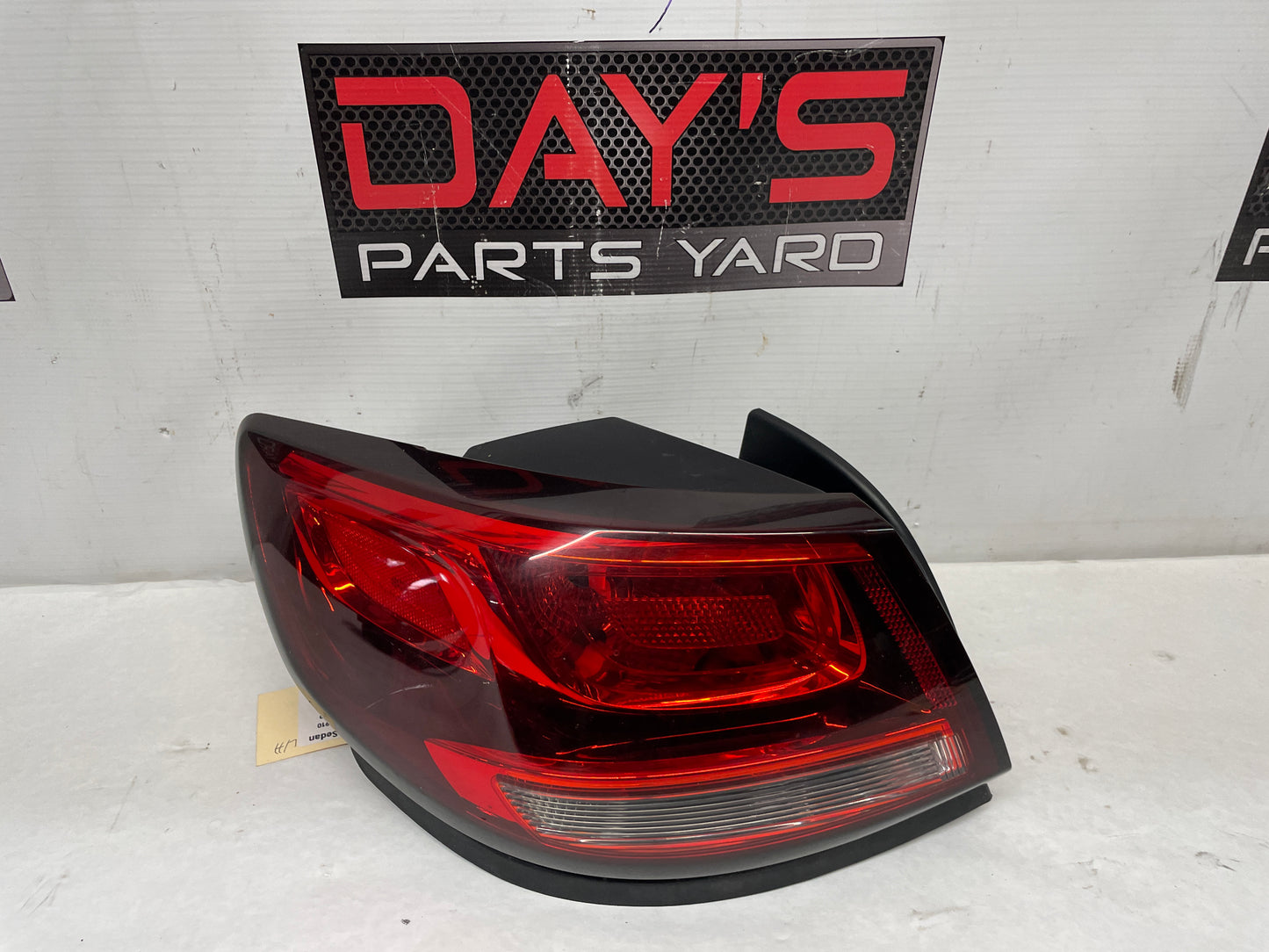 2014 Chevy SS Sedan LH Driver Outer Tail Light Taillight Stop Lamp OEM - Day's Parts Yard