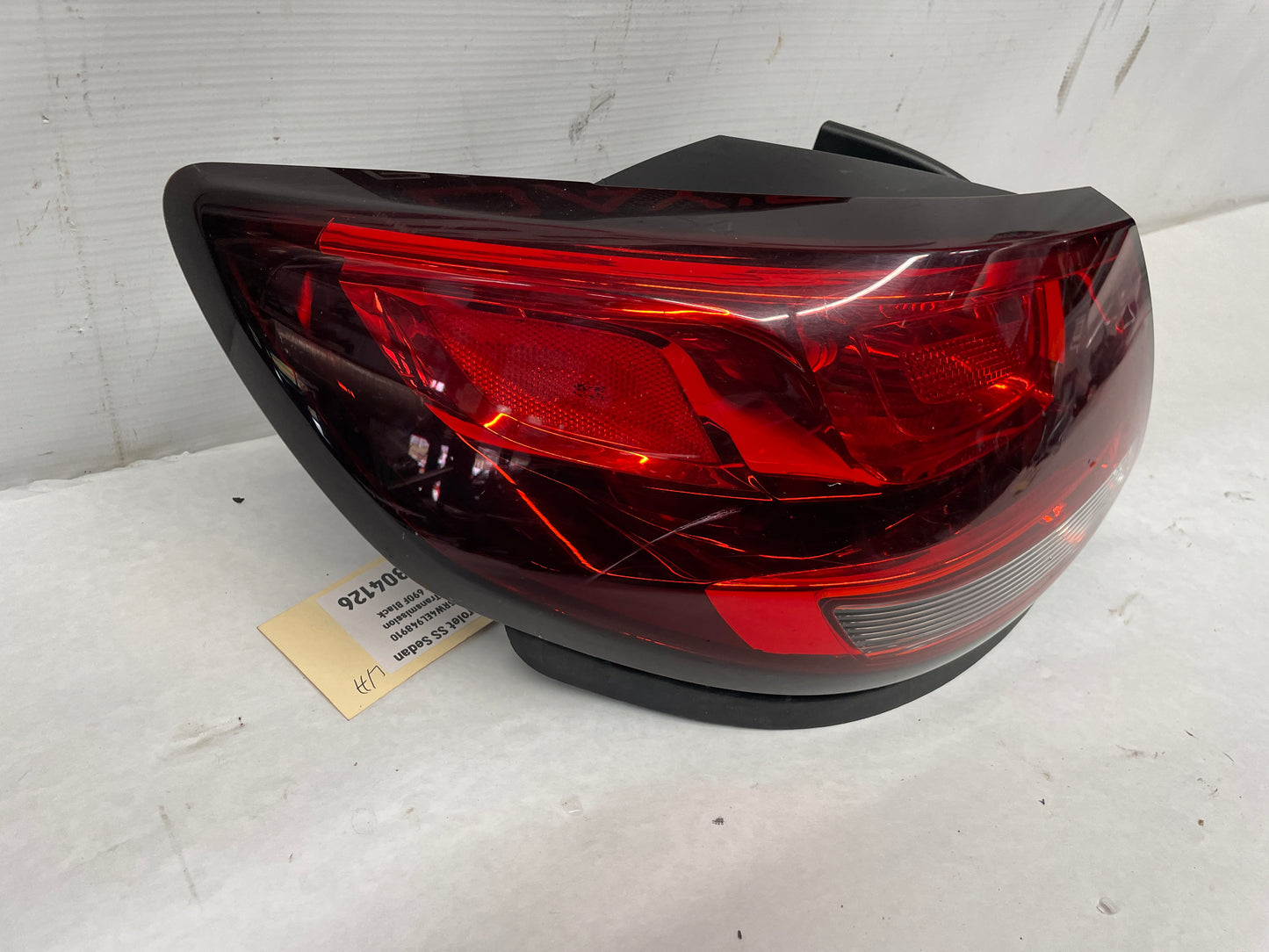 2014 Chevy SS Sedan LH Driver Outer Tail Light Taillight Stop Lamp OEM - Day's Parts Yard