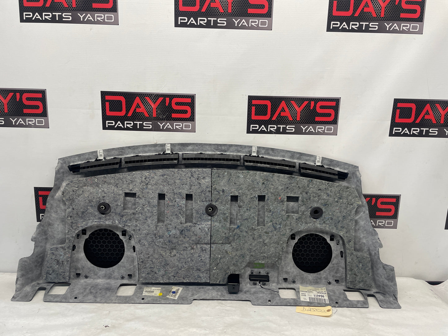 2014 Chevy SS Sedan Rear Package Deck Tray Parcel Shelf Trim Lid OEM - Day's Parts Yard