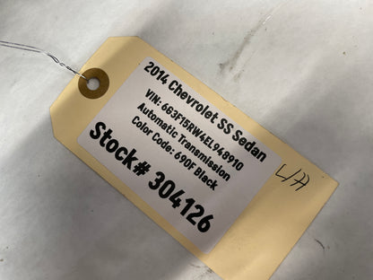 2014 Chevy SS Sedan LH Driver Outer Tail Light Taillight Stop Lamp OEM - Day's Parts Yard