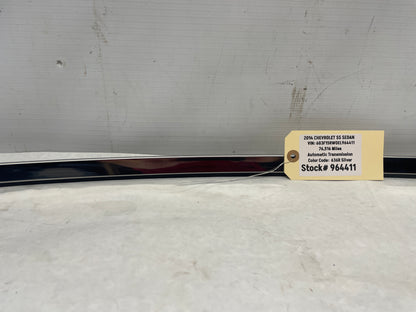 2015 Chevy SS Sedan LH Driver Door Roof Top Trim Molding OEM - Day's Parts Yard