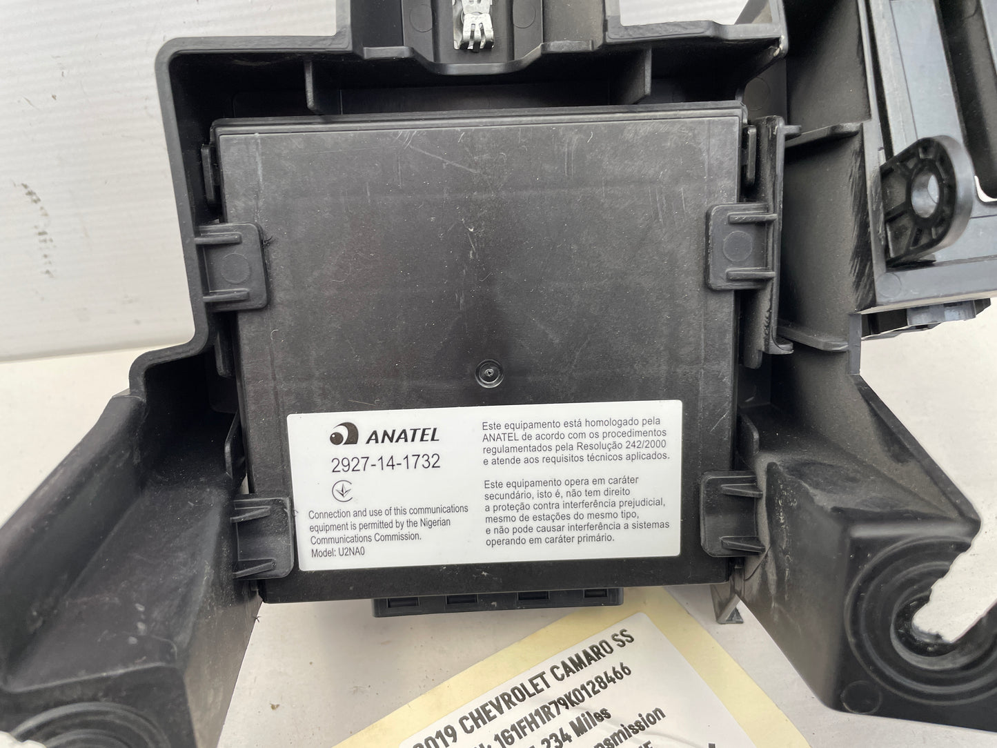 2019 Chevy Camaro ZL1 1LE Keyless Entry Module w/ Bracket OEM