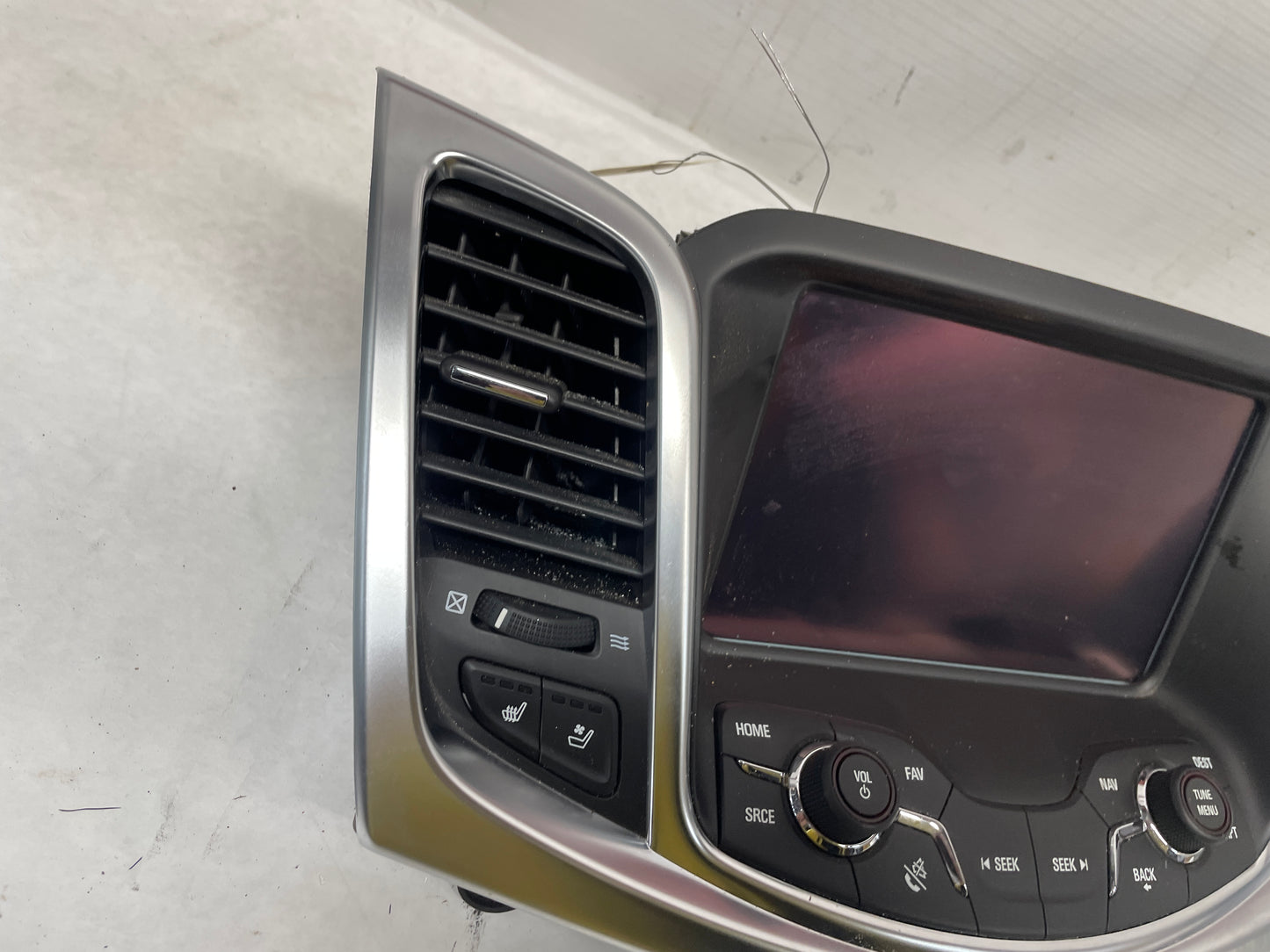 2017 Chevy SS Sedan Navigation Display Radio CD Player Face Plate Screen Receiver OEM