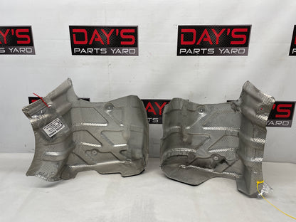 2014 Chevy SS Sedan RH & LH Exhaust Muffler Heat Shields OEM - Day's Parts Yard
