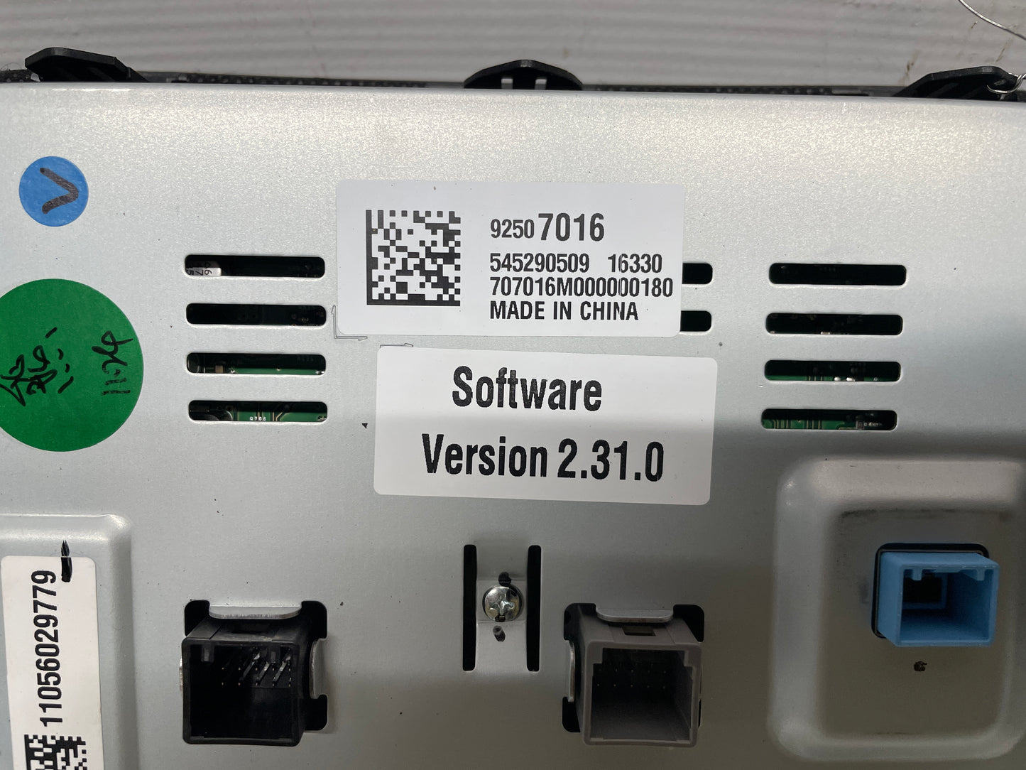 2017 Chevy SS Sedan Navigation Display Radio CD Player Face Plate Screen Receiver OEM