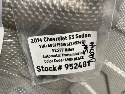 2014 Chevy SS Sedan RH & LH Exhaust Muffler Heat Shields OEM - Day's Parts Yard