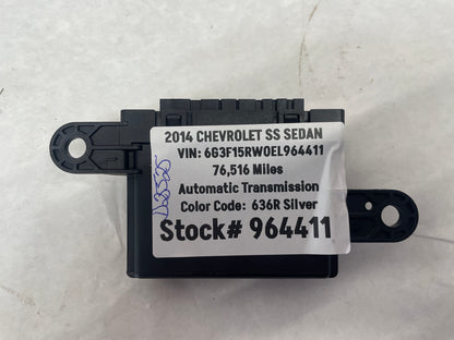 2014 Chevy SS Sedan Parking Aid Assist Control Module OEM - Day's Parts Yard