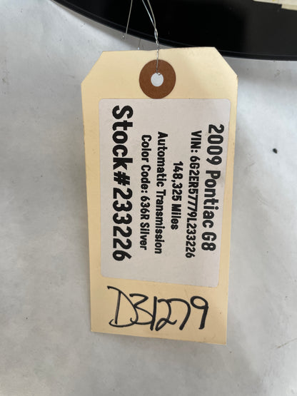 2009 Pontiac G8 Speedometer Gauge Cluster Bezel Trim Panel Plate OEM - Day's Parts Yard