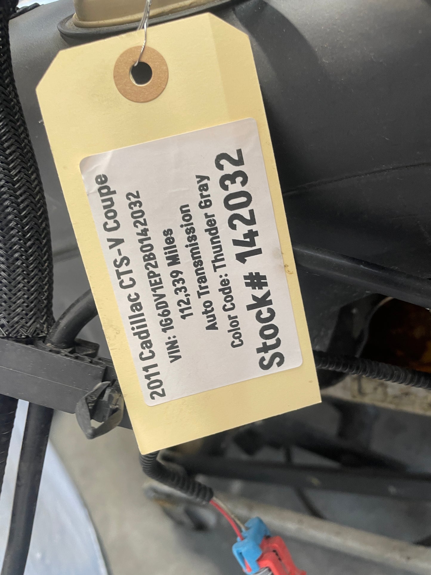2011 Cadillac CTS-V Fuel/ Gas Tank W/ Level Sensor OEM - Day's Parts Yard