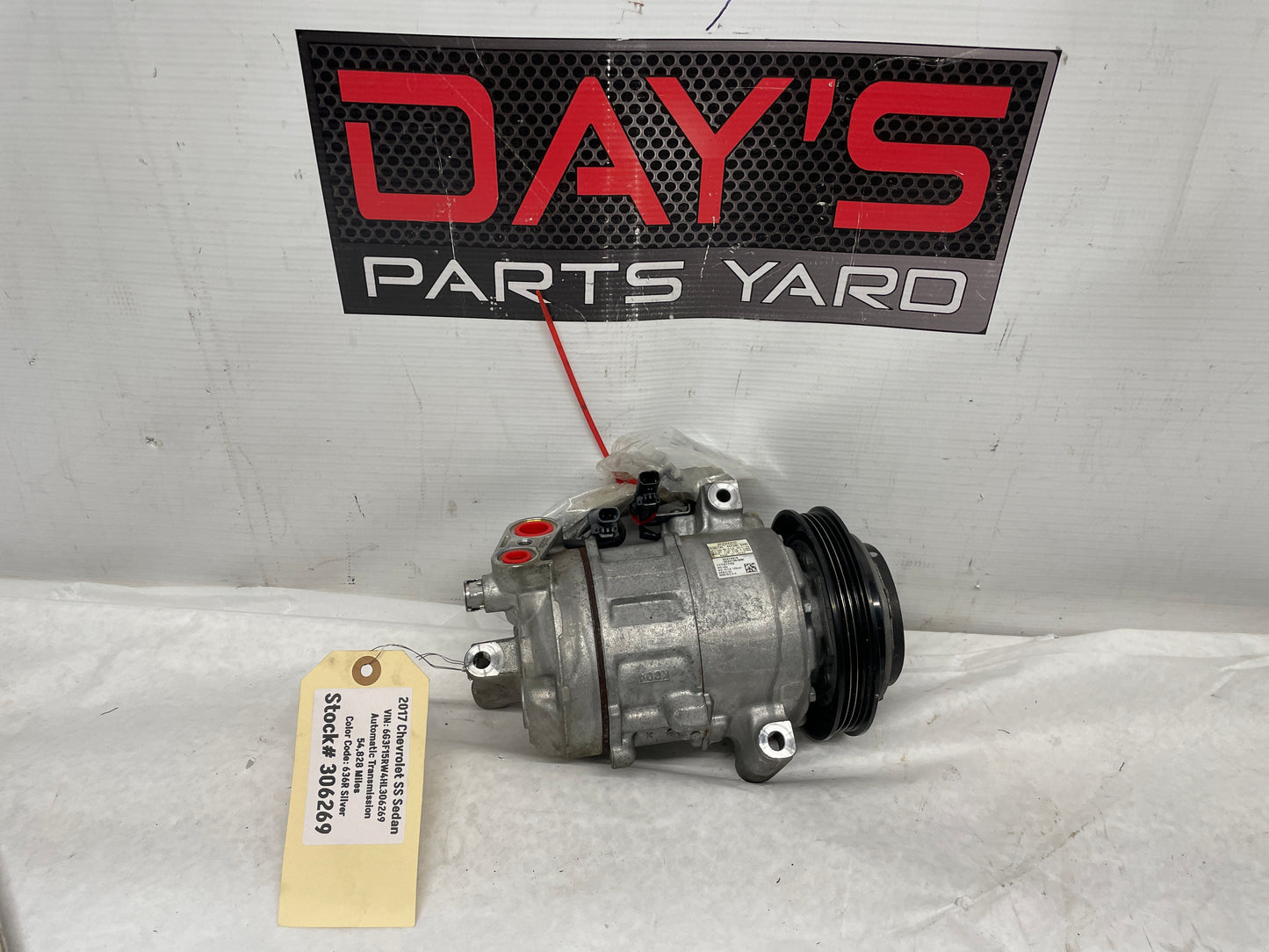 2017 Chevy SS Sedan AC A/C Air Conditioner Compressor OEM