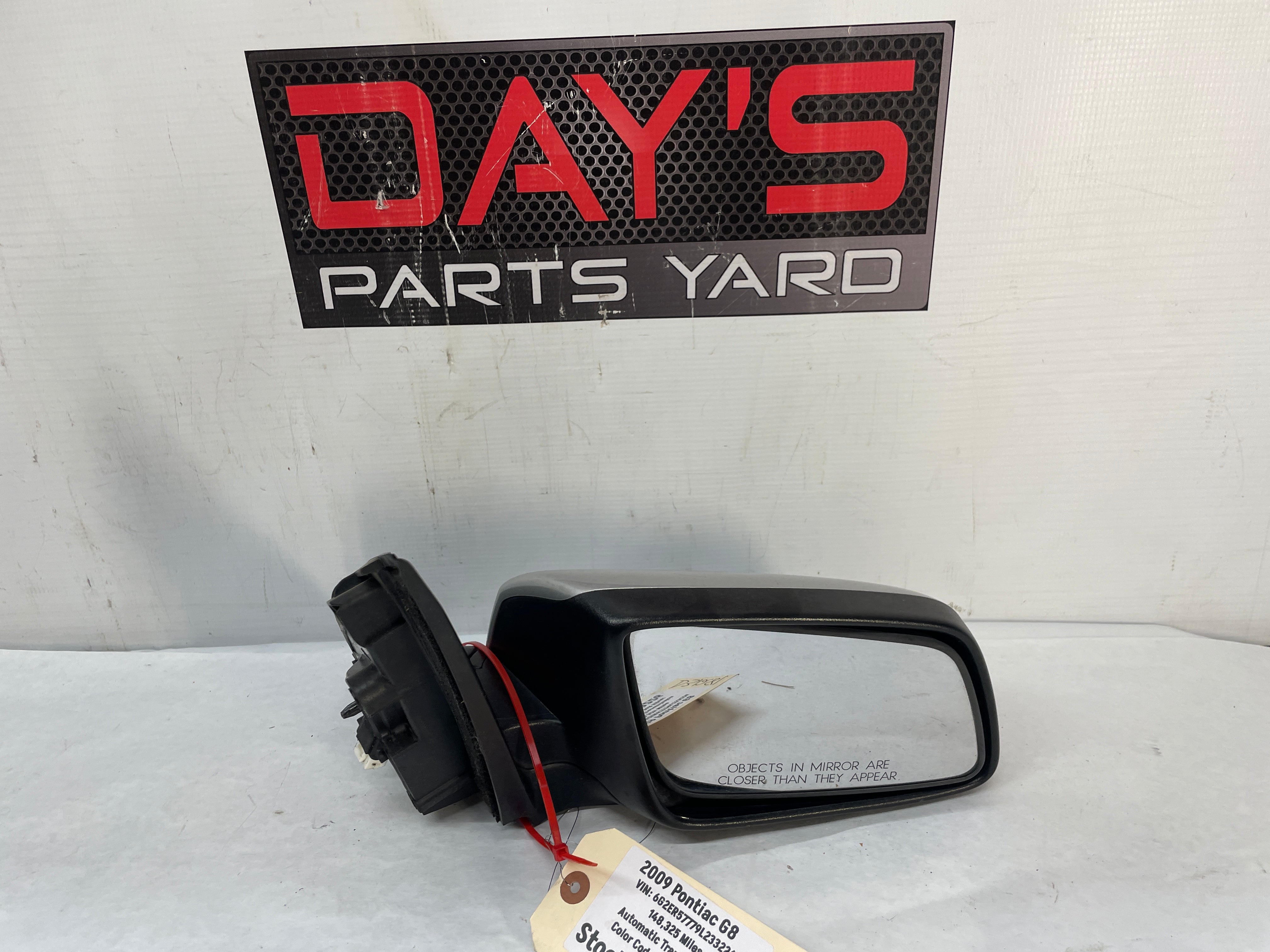 2009 Pontiac G8 RH Passenger Exterior Out Side Door Mirror OEM