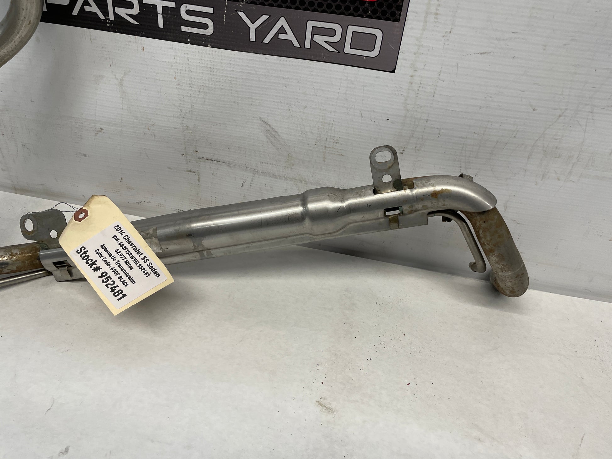 2014 Chevy SS Sedan Gas Fuel Tank Filler Neck Tube Line OEM - Day's Parts Yard