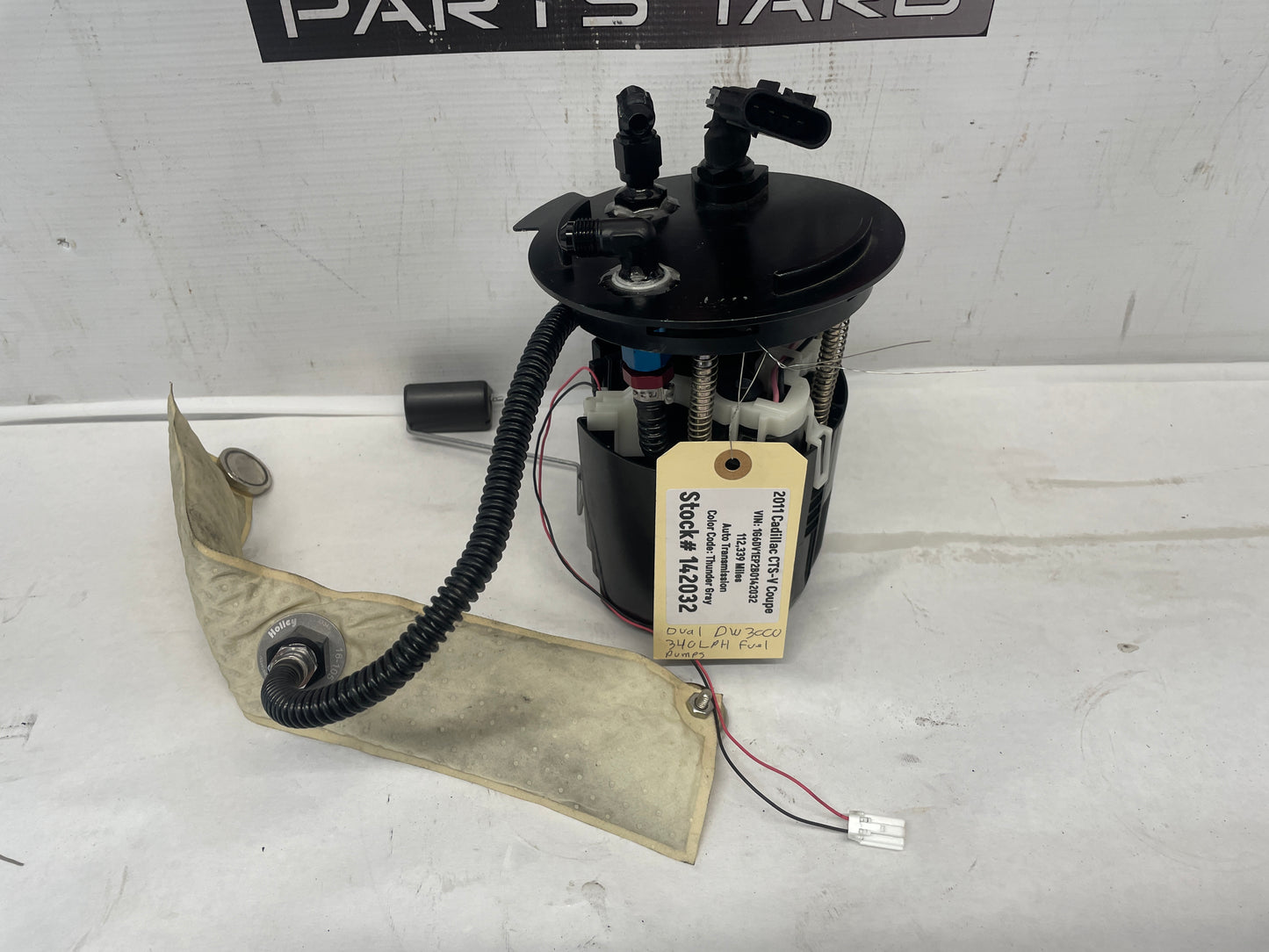 2011 Cadillac CTS-V Fuel Pump & Auxiliary Fuel Pump w/ Fuel Lines Aftermarket - Day's Parts Yard